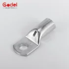 Terminal Stainless Cable Lugs High Voltage Copper Tube Eye Terminal Stainless Steel Tinned Copper Cable Lug With Eyelets