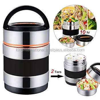 Heating lunch tiffin box keep food hot for delicious food