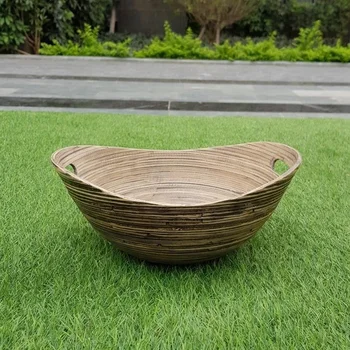 Best Selling Reusable Round Natural Ecofriendly Kitchen Salad Bowls Bamboo Bowl Made in Vietnam