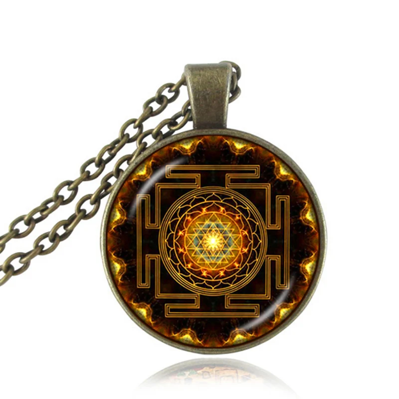 Drop Shipping Fashion Buddhist Sri Yantra Pendant Necklace Sacred Geometry Sri  Yantra Jewelry Jewelry Wholesale - Buy Buddhist Necklace,Sri Yantra  Pendant,Jewelry Product on 