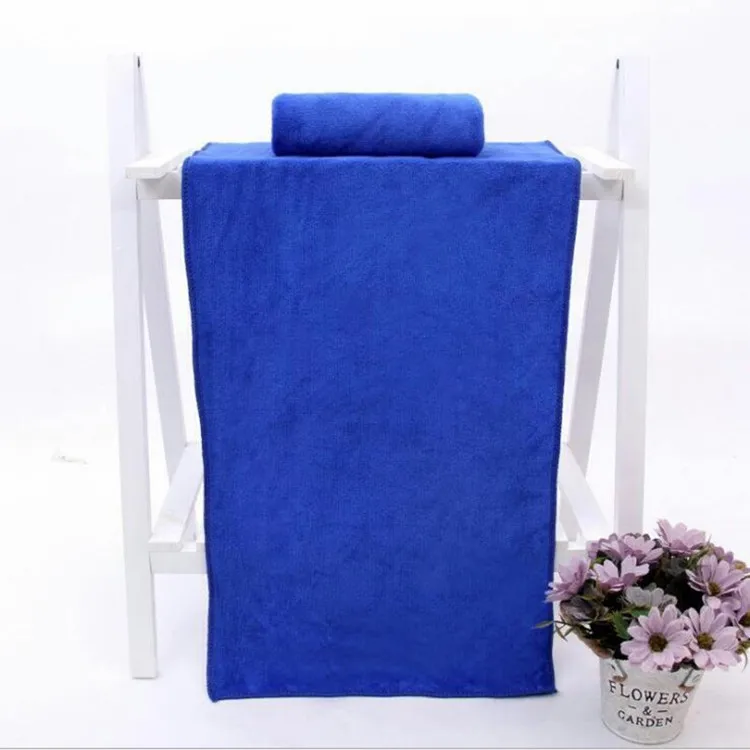 Custom size microfiber towel multi color high absorb microfiber fabric towel roll