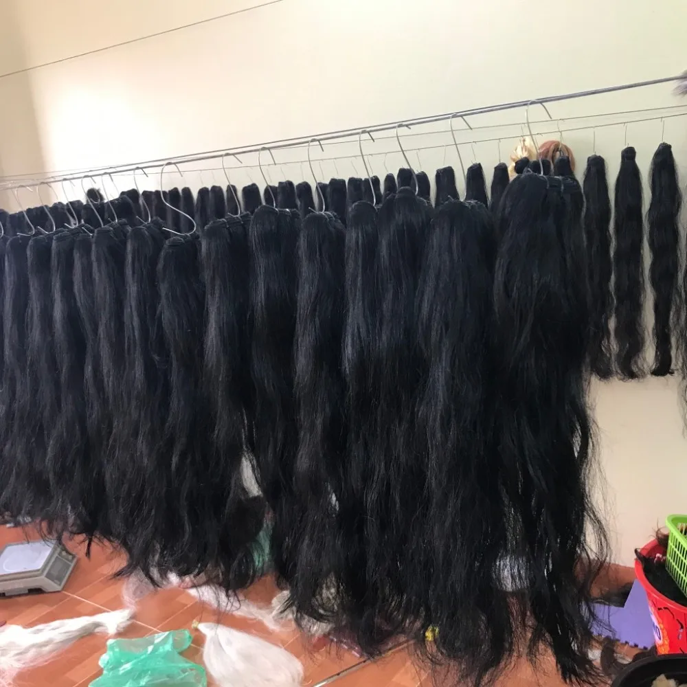 Single Donor Long Gray Hair Extension Uneven Flat Hair Cut Factory Price -  Buy Haircuts For Fine Thin Hair,Gray Human Hair,Original Human Hair Product  on 