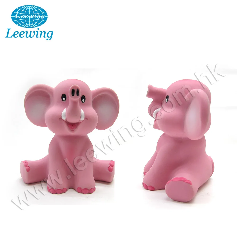 cute vinyl animal elephant plastic coin bank money saving box