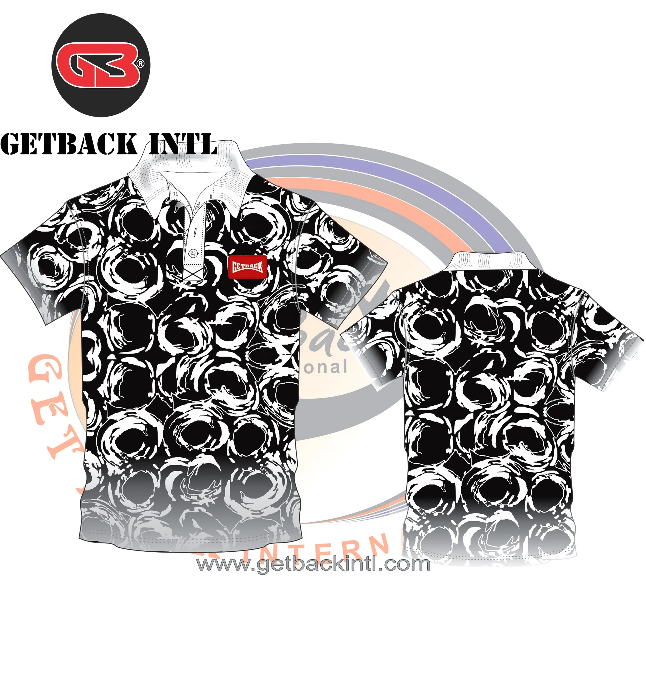 Custom Polo Shirts With Sublimation Printing High Quality Polo Shirts