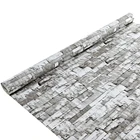 Wallpaper 3d Wallpaper Design Korea Living Room Grey 3d Effect Stone Texture Art Wallpaper
