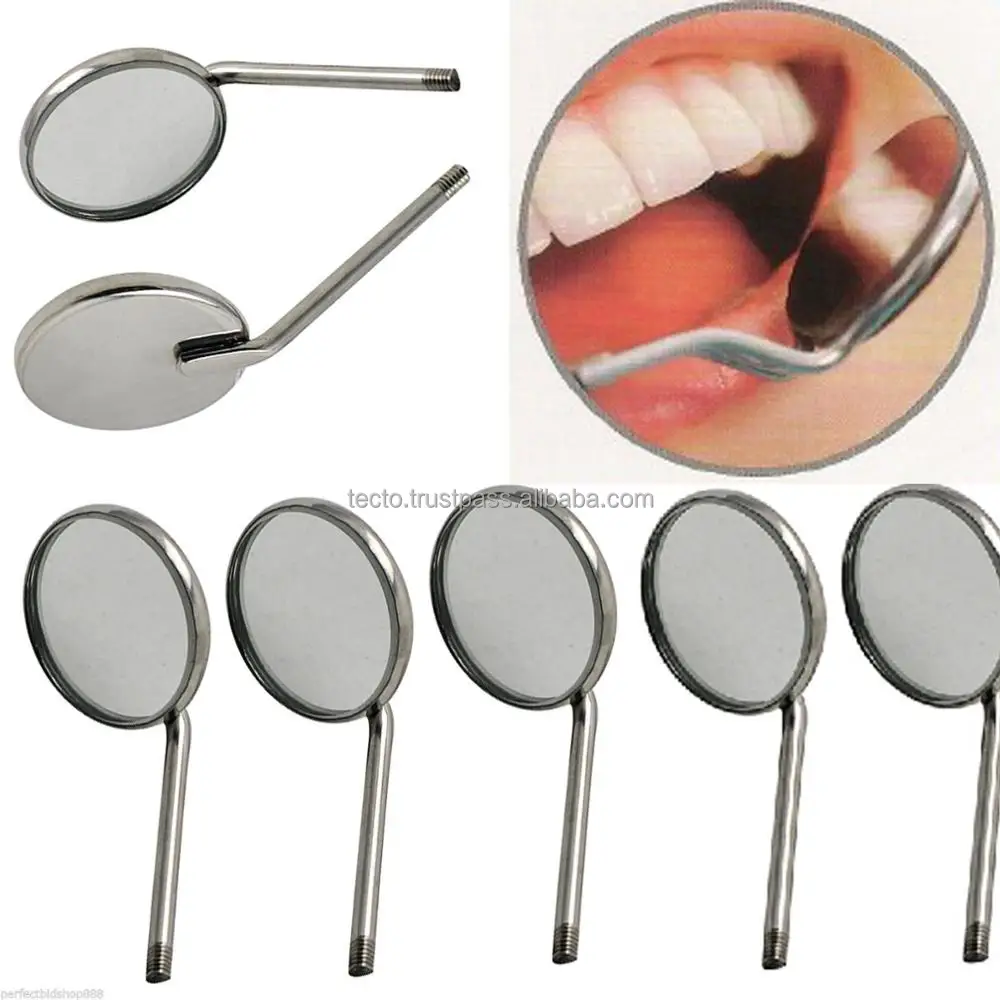 Professional Dental Mouth Mirrors Reflectors Stainless Steel Dentist