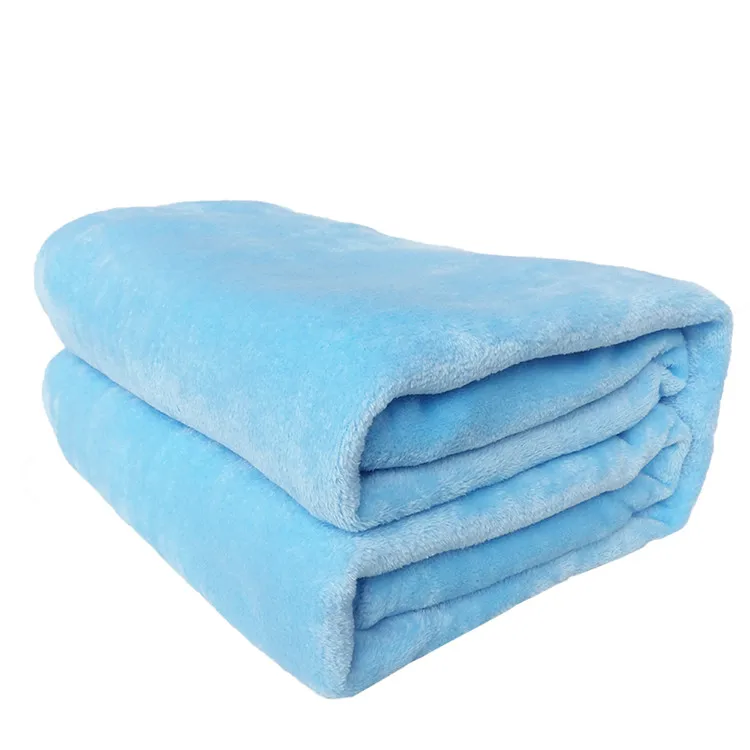 extra thick coral fleece blanket custom printed cheap soft polyester flannel fleece blanket