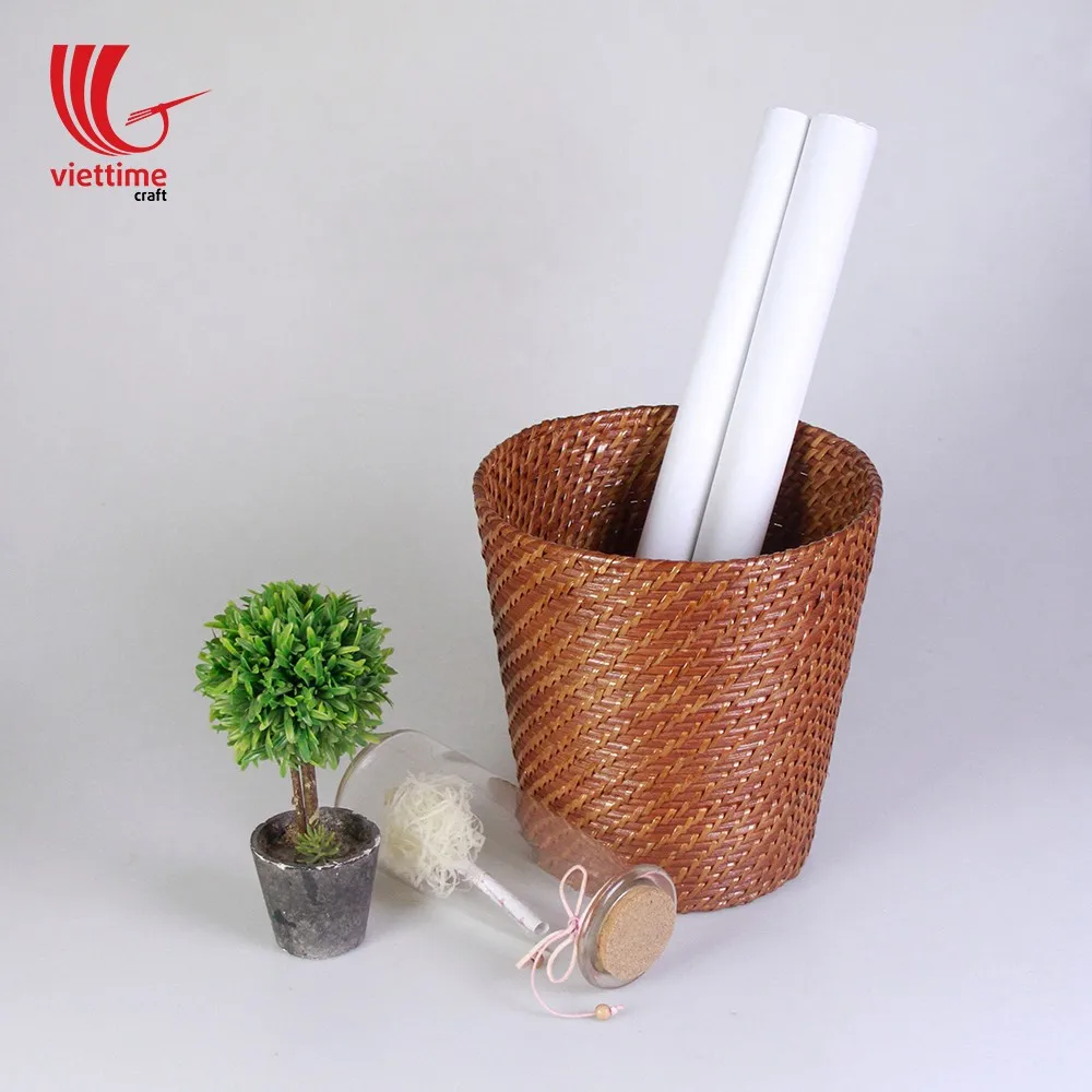 rattan storage basket bin (1)