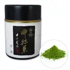 Carefully grounded Matcha organic wholesale powder and other Japanese green tea