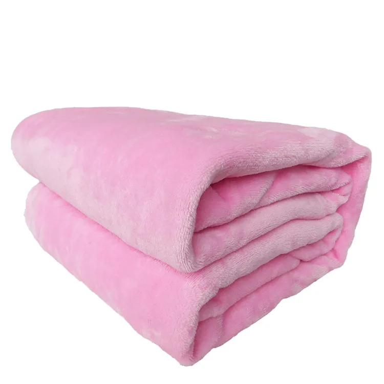 extra thick coral fleece blanket custom printed cheap soft polyester flannel fleece blanket