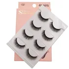 Private Wholesale Private Label 3D Mink Faux Natural False Packaging Box For Sale