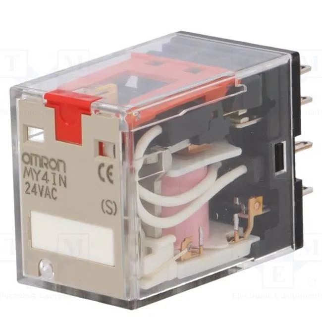 Omron timer Power relay