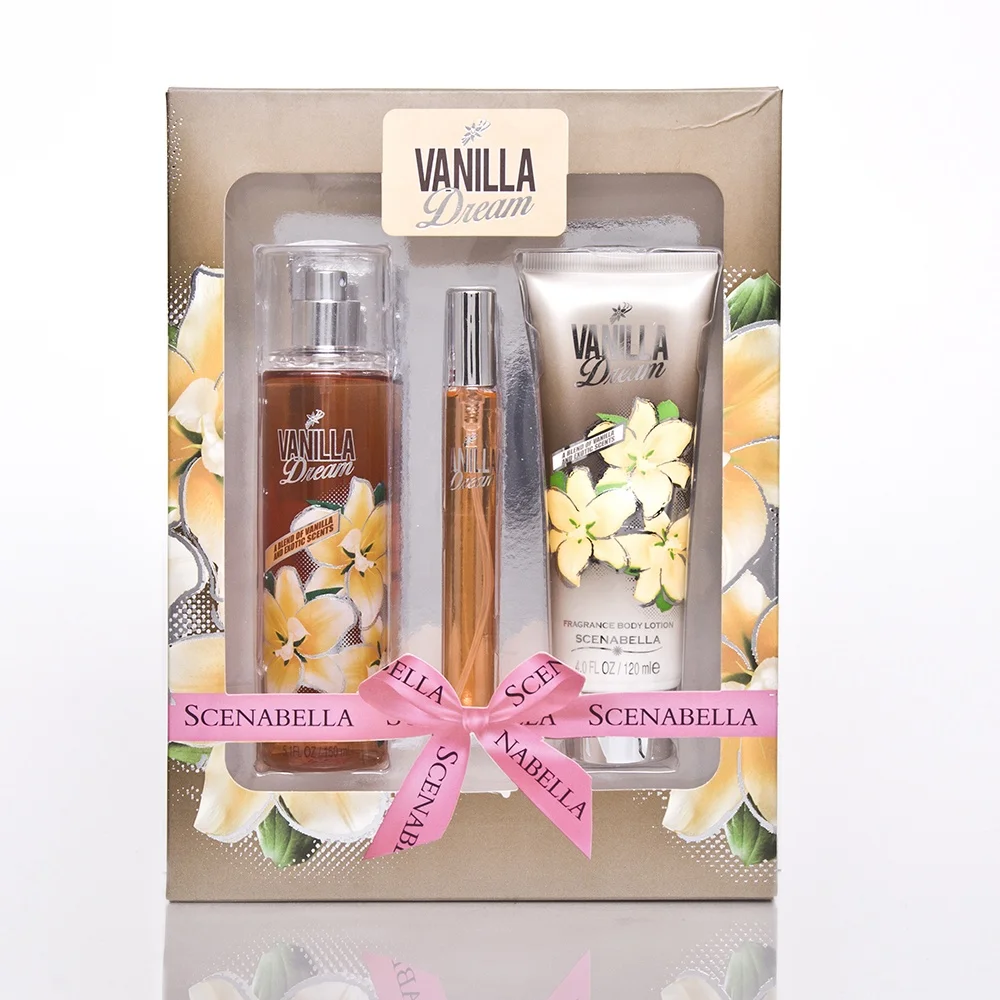 vanilla perfume set