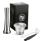 Coffee Reusable Capsules Stainless Steel Coffee Filter Coffee Capsules Pod For Nespresso Machine