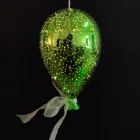 Glass Balloons Custom Shape Romantic Valentines Day Blown Hanging Glass Battery Powered Led Lights Balloons With LED