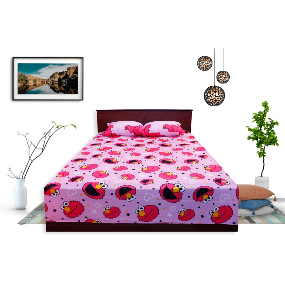Bed Sheet Set With Pillow Case 100% Cotton King Queen Twin Single Size  Cartoon Design Kids Ready Made Ready To Ship Wholesale - Buy Bedsheet  Bedsheets 100% Cotton Bedsheet Bedding Set Bedsheet