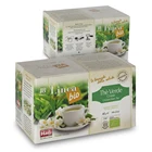 Organic Green Tea in Biodegradable Paper Pods Packed in Protective Atmosphere in Box with 18 Pods
