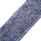 Tanzanite Top Quality 2mm 3mm Tanzanite Faceted Round Gemstone Loose Beads For Jewelry Making
