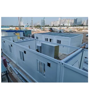 Detached container house best quality mobile cabin colourful house for living custom design prefab house made in China