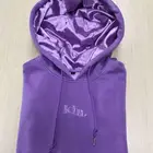 Hood Hoodie Hoody MI-LING Rhinestone Unisex Custom Wholesale Hoodie Satin Lined Hoodies With Satin Hood