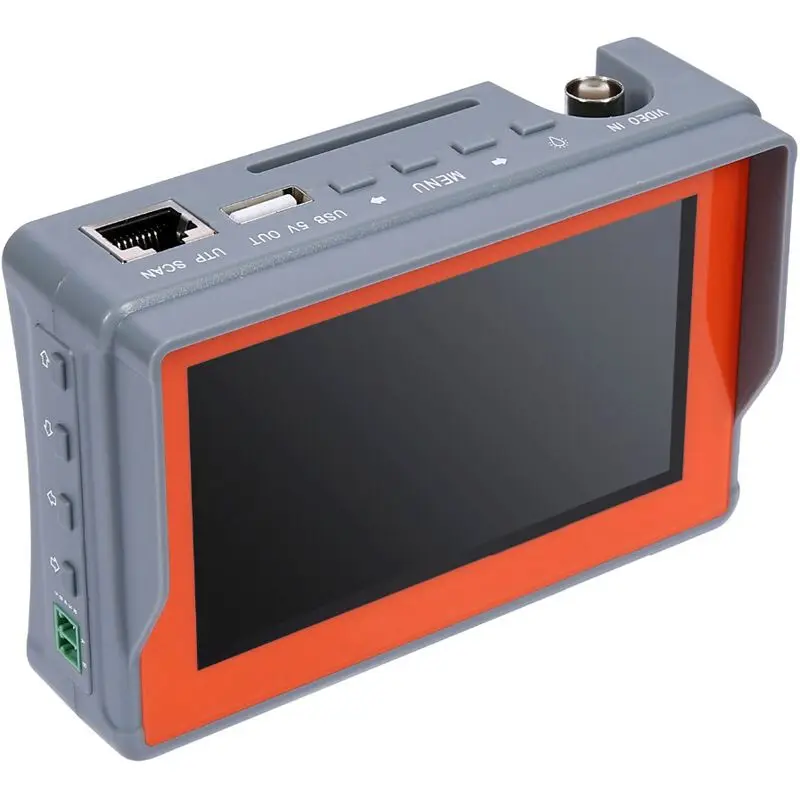 4.3" LCD CCTV Video Camera Tester MONITOR CCTV Security TESTER W/ ADSL Detection