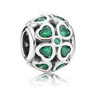 Charms Sterling Silver Silver MEENOY Beads Charms Fit Pandora DIY Bracelet 925 Sterling Silver Bead Jewelry