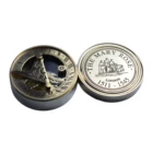 Completely Rounded Shaped Brass Metal Design Compass With Multiple Colored Finishing Design Compass