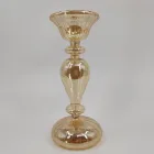 Candle 2020 Hotsale Gold Glass Candle Holder Ornament For Thanksgiving Day