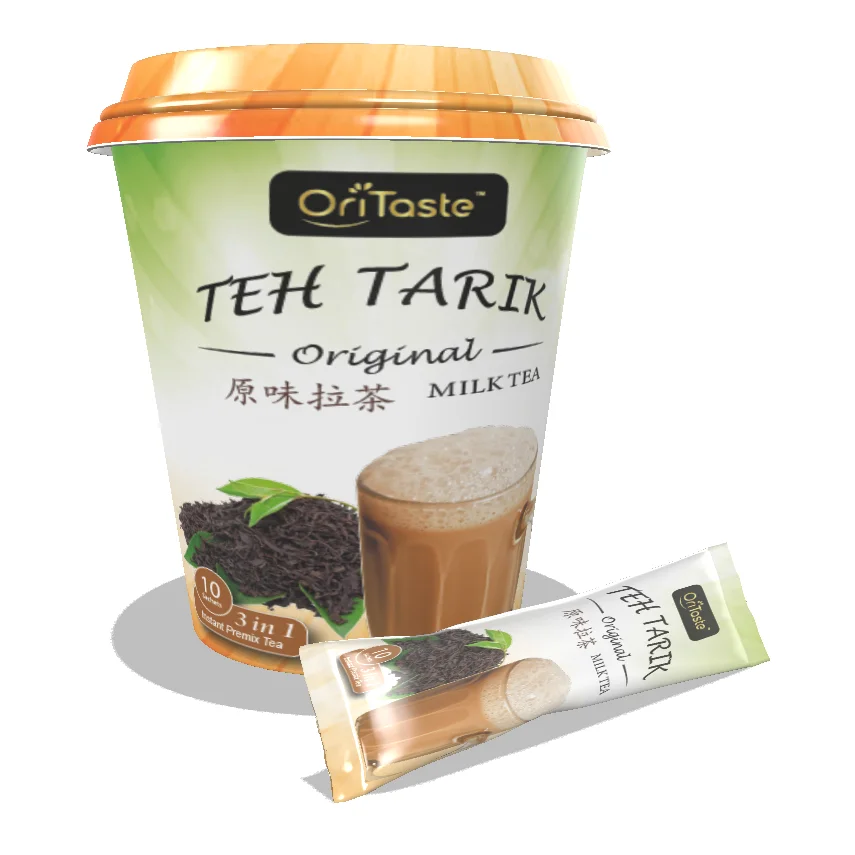 brand new milk tea cup sweet tasty flavor 3 in 1