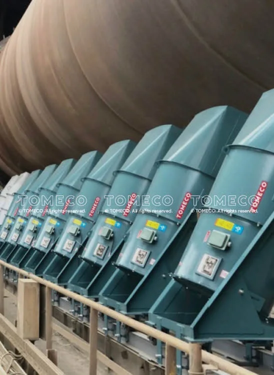 Cooling Axial Fan, CLINKER, ROTATING, KILN - detail 4