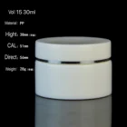 Plastic Bottle Plastic China Wholesale 15g 30g PP Plastic Bottle Jar Face Cream Jar Cosmetic Containers And Packaging