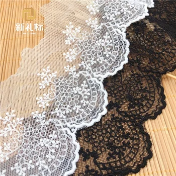 Garment accessories Water soluble trim French lace wholesale skirt hem cuff trim mesh lace Lace Trim