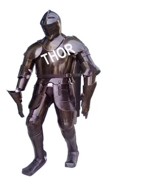Medieval Weapon Armor Suit Fully Wearable Knight Armor Suit & Combat Suit Black Armor Wearable Gift