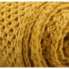Knitted Women's Thick Cashmere Feel Warm Scarf Solid Color Design Winter Knitted Wrap Shawl
