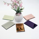 Glass Glass High Quality Antioxidative Bronze Gold Mirror Glass