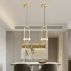 Oval Golden Nordic Luxury Creative Oval Led Golden Modern Round Chandelier