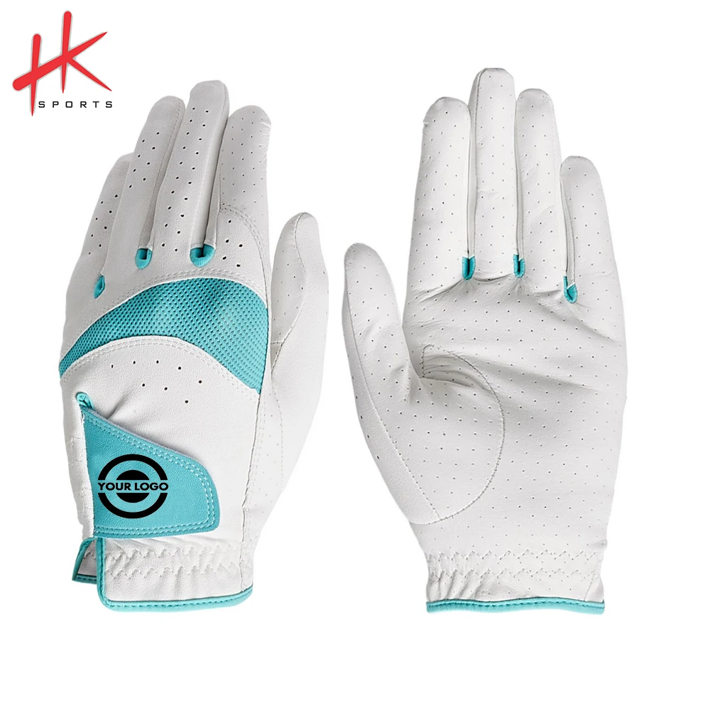 Custom Golf Leather Glove Latest Model Top Quality Custom Colors