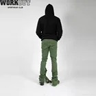 Jeans Stacked Jeans WORK OUT Custom Style Denim Jeans Distressed Fashion Stacked Jeans Men