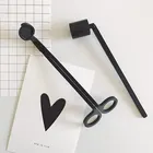 Candle Tool Hot Sell Rose Gold 3Cr13 Stainless Steel Customizable Tools Pack Candle Snuffer Set