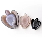 High Quality Crystals Healing Stones Crystal Angel Angel Crystal Agate Geode Angel For Fengshui