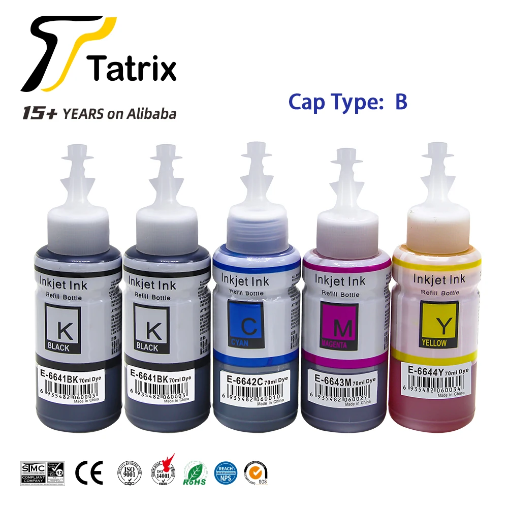 Amazon.com: 1 botella de tinta compatible con TG Imaging T502 (1 paquete  negro) 502 rellenado usado para impresora Epson ET-2700 ET-2750 ET-4750  ET-3700 : Productos de Oficina