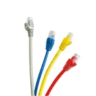 Twisted Pair Cable 0.5m Copper Twisted Pair Cat6A S/FTP LAN Patch Cord Cable