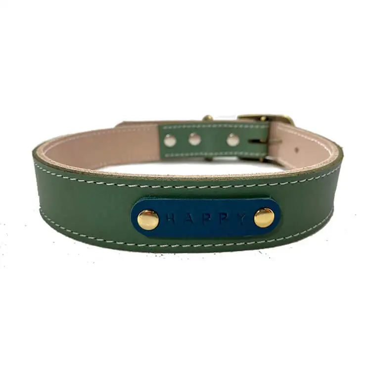 are leather dog collars safe