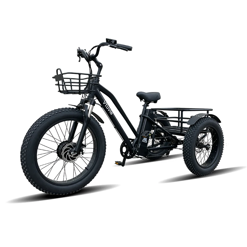 Wheel E Trike Fat Tire E Tricycle 