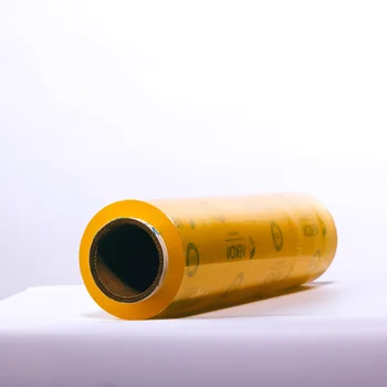 Excellent Quality Customized Printed Food PVC Wrapping Film Stretch Jumbo Roll Plastic Cling Wrap Film