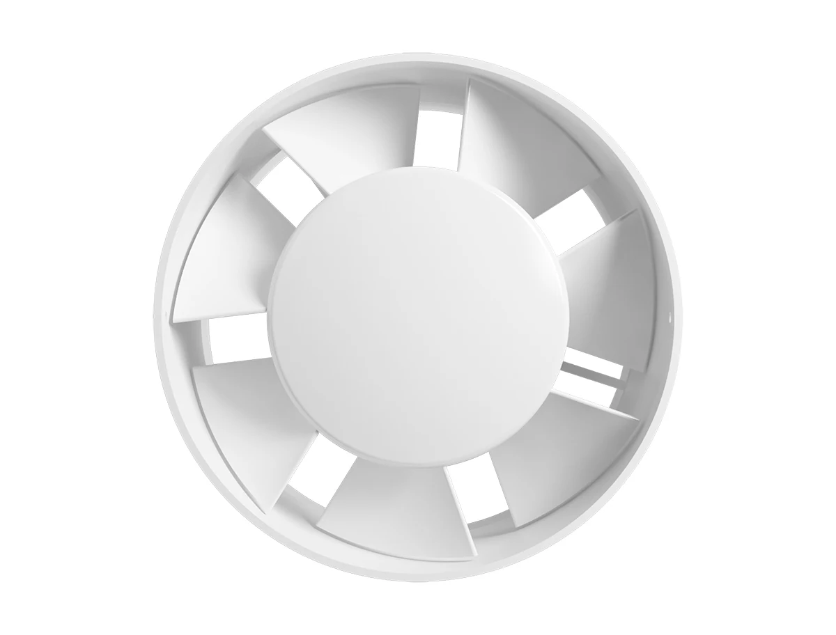 In-line Axial Duct Fan, 12-20W, 33-43dB, Plastic, 220-240V - detail 2