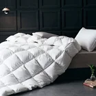 Comforter Best Quality Bedding Comforter Quilt All Season Light Feather Down Soft Bedspread Duvet Bedding Set