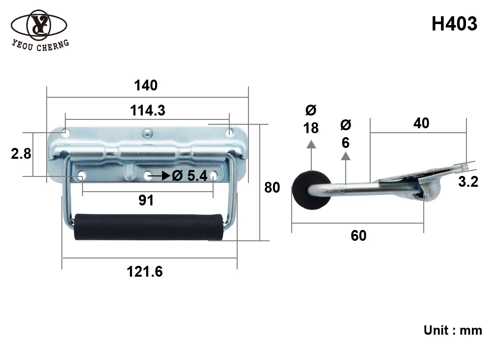 musical equipment pull handle