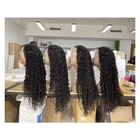 Hair Natural Cheap Wholesale Water Wave Wigs Human Hair Lace Front 13x4 Hd Natural Virgin Hair Wigs For Black Women