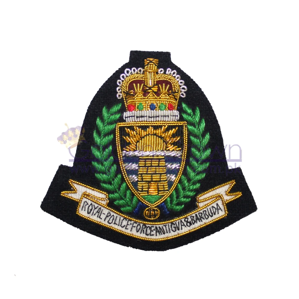 police hand embroidered badges | military police